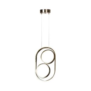 اضاءة معلقة مودرن 38x27 سم 3 اضاءات 60 واط - ذهبي