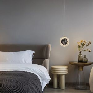 اضاءة معلقة مفرد 3 اضاءات 3 واط مينا - ذهبي