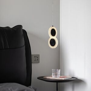 انارة معلقة 12 واط - اسود