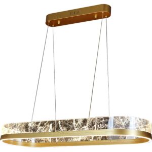 إنارة معلقة 3 اضاءات 105 واط رويال - ذهبي