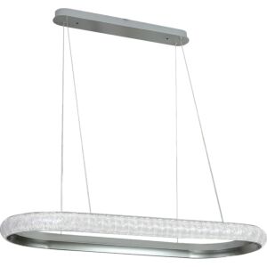 ثريا مودرن 3 اضاءات كايا - 95 واط - فضي