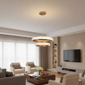 ثريا 3 اضاءات ايفت - 200 واط - ذهبي