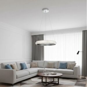 ثريا 3 اضاءات 48 واط هنري - فضي