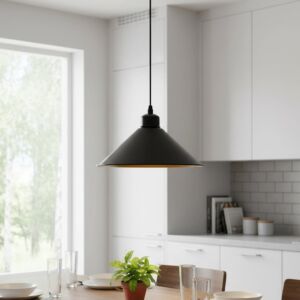 إنارة معلقة مودرن مايلو - اسود وذهبي