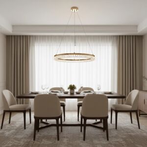 ثريا 3 اضاءات دوبيا - 55 واط - ذهبي