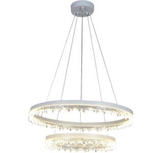 ثريا 3 اضاءات كارلو - 75 واط - ابيض