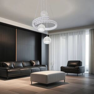 ثريا مودرن 55 واط سيما - ابيض