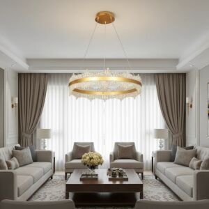 ثريا 3 اضاءات بيلو - 85 واط - ذهبي