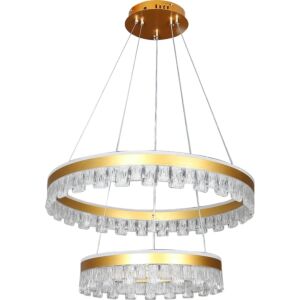 ثريا 3 اضاءات رونا - ذهبي