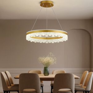 ثريا 3 اضاءات كنانة - 85 واط - ذهبي