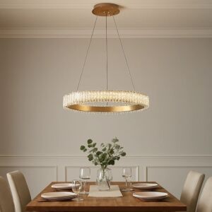 ثريا مودرن 3 اضاءات 95 واط سافي - ذهبي