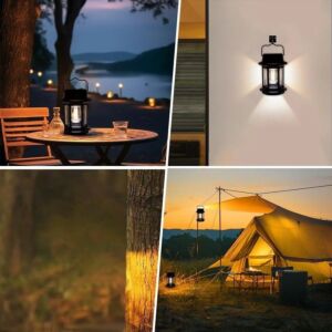 فانوس بالطاقة الشمسية مع حساس ضوء