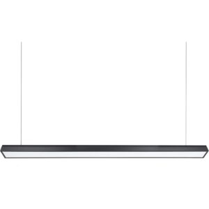 كشاف بنل مكتبي معلق اسود لون الانارة اصفر