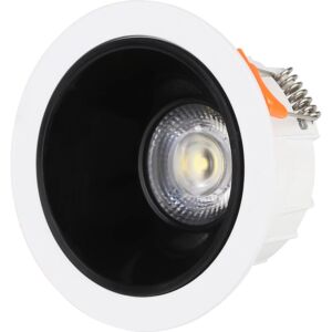 كشاف مانع التوهج ابيض 7 سم شفاف عاكس