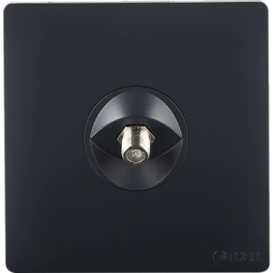 فيش منفذ دش مفرد بيانو توفل - اسود