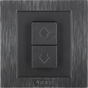 مفتاح توفانا شتر ستارة كهرباء لون رمادي جرافيت توفل