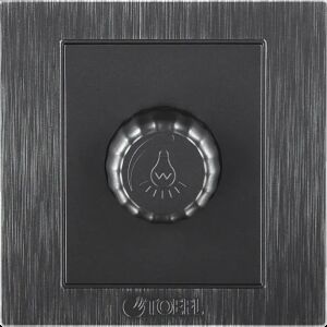 مفتاح توفانا دايمر لمبة لون رمادي جرافيت توفل