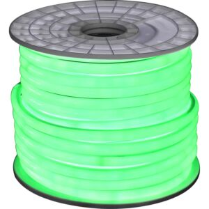 إضاءة مخفية جبس بورد ستريب لايت لون اخضر خارجي توفل