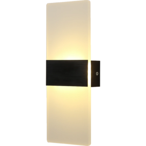 إضاءة جدارية مودرن اسود 3اضاءات