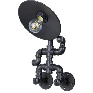 إبليك جداري بتصميم مميز - أسود