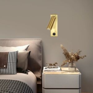 اضاءة جدارية 3 واط - ذهبي