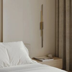 إضاءة جدارية مودرن زيتي لون الانارة أصفر 12 واط - ذهبي زيتي