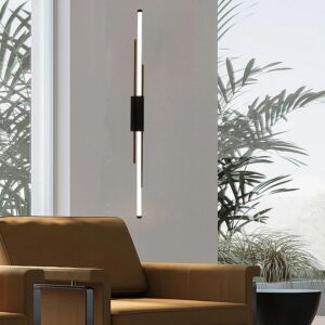 إضاءة جدارية مودرن انارة أصفر 18 واط سينا - اسود