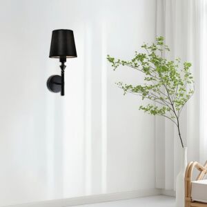 اضاءة جدارية الفاجو - اسود