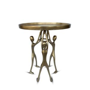 طاولة جانبية هولدينغ - ذهبي