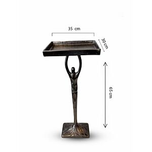 طاولة جانبية أوسكار - اسود