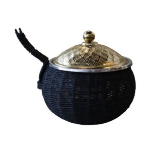 سخان طعام انديانا 2 لتر - أسود