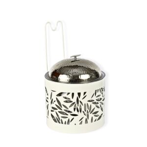 سخان طعام 4 لتر لمسه 1 مع سخان ماء - كريمي