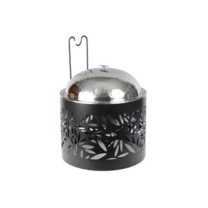 سخان طعام 4 لتر لمسه 1 مع سخان ماء - أسود