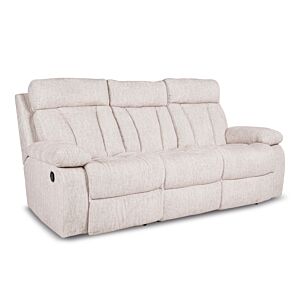 كرسي استرخاء ثلاثي فيسلر مع طاولة منسدلة - بيج