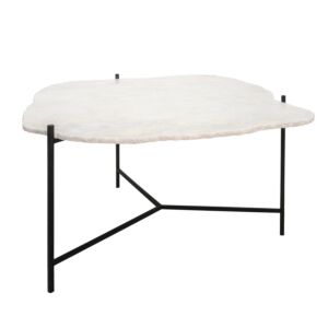 طاولة قهوة شانتاس - كريمي واسود