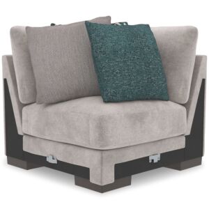 كنب مفرد زاوية بارداسون - فضي