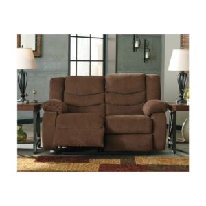 كرسي استرخاء يدوي ثنائي تولين - بني