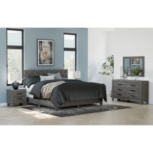 طقم غرفة نوم سيلفيري شيفرون كينغ 8 قطع 193x203 سم مع مرتبة