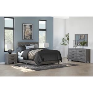 طقم غرفة نوم سيلفيري شيفرون كوين 7 قطع 153x203 سم مع مرتبة