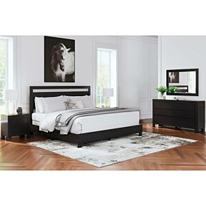 طقم غرفة نوم كاستينر كينغ 8 قطع 203X193 سم مع مرتبة