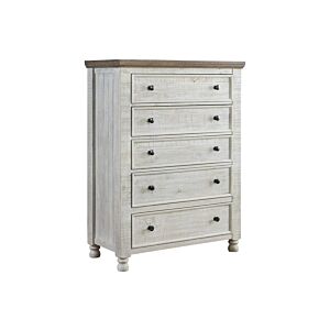 وحدة ادراج هافالانس - رمادي وابيض