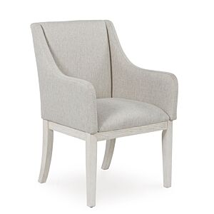 كرسي طعام بمساند ذراعين فولاندي