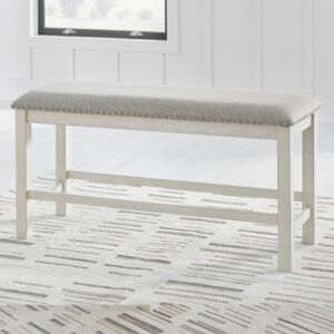 مقعد بنش رولين - أبيض عتيق