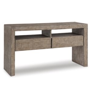 طاولة بوفيه ريكو - بني رمادي فاتح