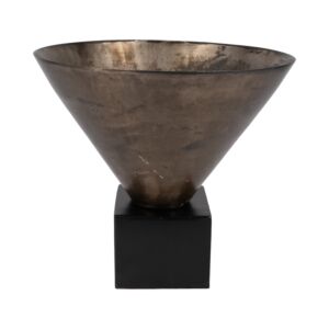 فازة معدنية صغيرة كاسندرا - ذهبي