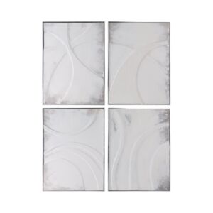 طقم لوحة فنية يدوية الرسم بوندية - عاجي