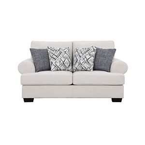 كنبة ثنائية سواربي - ابيض