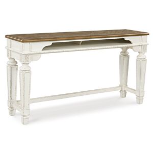 كونسول صوفيا ريالين - خشبي وابيض