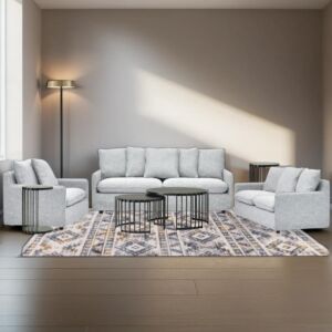 مجموعة غرفة معيشة داركي - 8 قطع