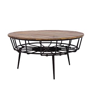 طقم طاولات كومو 3 قطع - بني فاتح واسود